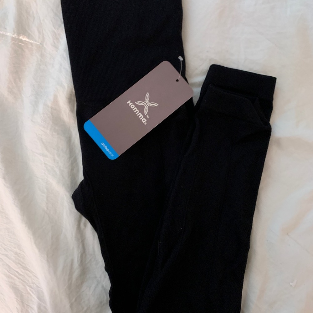 Homma Black compression Leggings